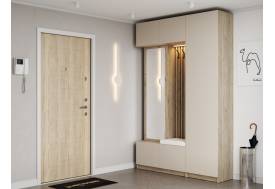 Модульная прихожая Бостон ЛДСП кашемир с пеналом