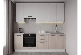 Кухонный гарнитур Демо 2400 (верх 950 мм) низ МДФ