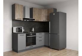 Кухонный гарнитур Умбра 2200х1000 МДФ