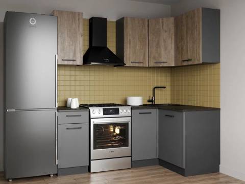 Кухонный гарнитур Умбра 2000х1200 МДФ