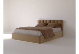 Кровать Кёльн с подъемным механизмом 160 Бежевый велюр