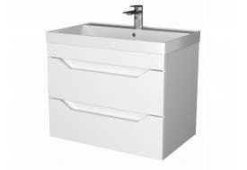 Тумба Сохо 60 подвесная 2 ящика раковина Океан 60