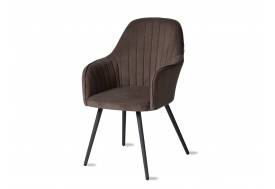 Стул Моне.1 поворотный ultra stone серо-коричневый