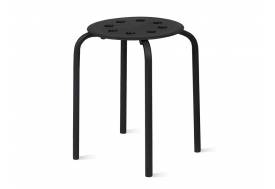 Табурет ЭКО.1 Пластик черный