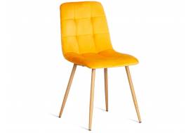 Стул Chilly mod. 7094-1 желтый/натуральный
