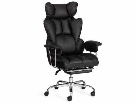 Кресло Comfy CR кожзам черный