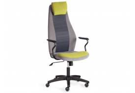 Кресло AVIATOR флок олива/серый