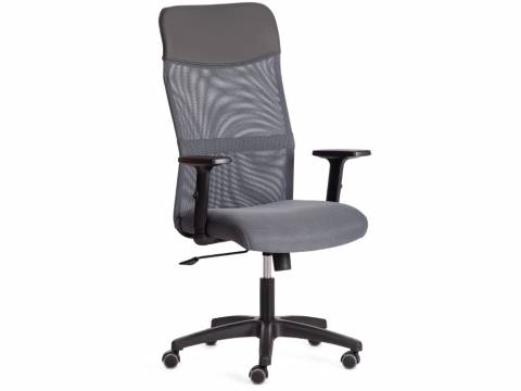 Кресло PRACTIC PLT ткань серый/металлик