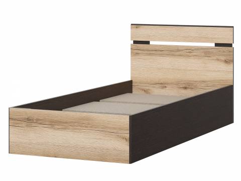 Кровать одинарная Берген (Симпл) 900х2000 мм