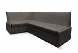 Угловой диван Призма ровная спинка с коробом вивальди 8