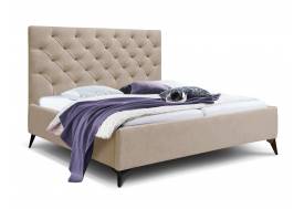 Кровать Фрейм 1400 Каретная стяжка высокие ножки без подъема вивальди 3