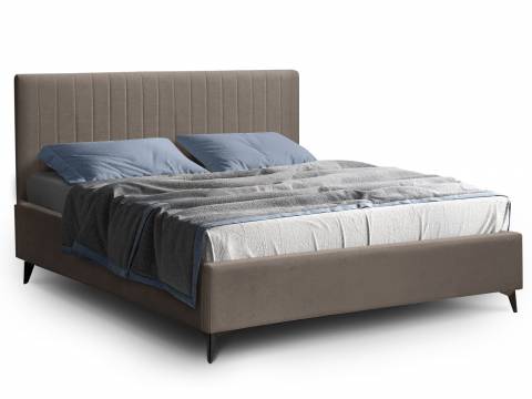 Кровать Фрейм 1200 Страйп высокие ножки с подъемом вивальди 8