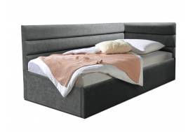 Кровать подростковая левая 800 Фрейм Модерн без подъема вивальди 34