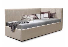 Кровать подростковая левая 900 Фрейм Страйп без подъема вивальди 3