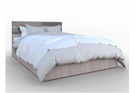 Кровать Трио 1400 ортопед с подъемом Серебряный орех