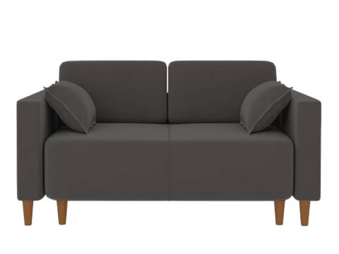 Диван Ультра Серый велюр