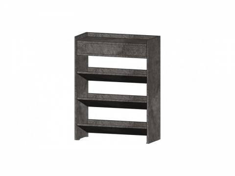 Обувница Визит цемент темный