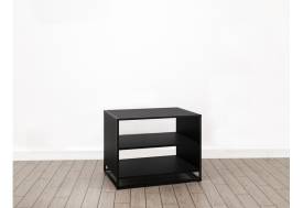 Тумба под принтер открытая (М-20) Лофт Черный