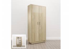 Шкаф комбинированный закрытый (Е-12) Eclectic eco одноцветный Дуб рокпайл