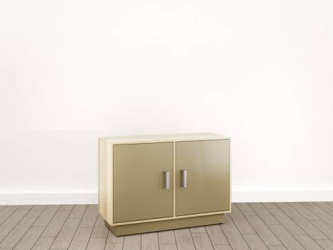 Тумба под принтер (О-8) Eclectic lite Дуб рокпайл-Мокко