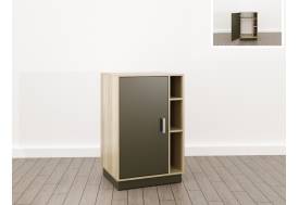 Тумба под кофемашину (О-16) Eclectic lite Дуб рокпайл-Скала