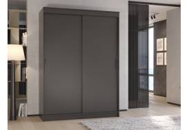 Шкаф-купе Гранд-1 1600 Графит-двери ЛДСП