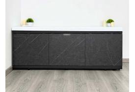 Экран под ванну МДФ Rita Black 1700 мм черный мрамор