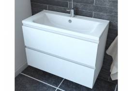 Тумба с раковиной Bali 750 навесная 2 ящика