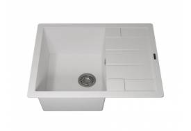 Кухонная мойка Uperwood Quartz UPD-03-01 белая матовая