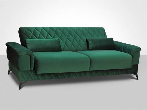 Диван Корсика 1 Конфетти малахит