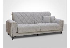 Диван Флирт 5 со съемным чехлом Сенсей сильвер