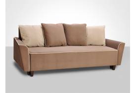 Диван Рио 2 Торонто шоколад-крем