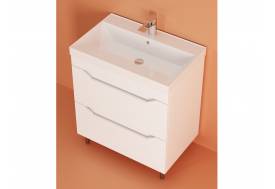 Тумба Сохо 60 напольная 2 ящика раковина Слим 60