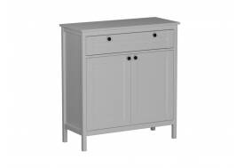 Тумба высокая широкая Фрея Белый