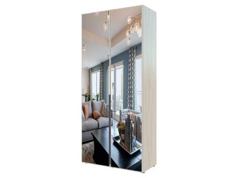 Шкаф Гранд ГШС/1-23-10-22 (двери тип 2) с зеркалами