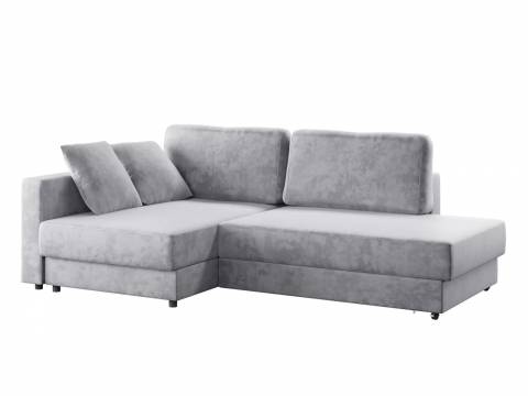 Диван угловой Бостон Onix 13 темно-серый