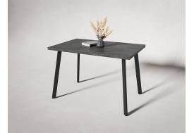 Стол нераздвижной Дублин 32 Крафт В2 цемент темный/черный