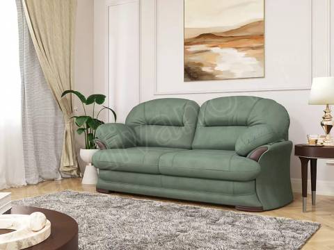 Прямой диван Квин 6 БД Ultra Olive