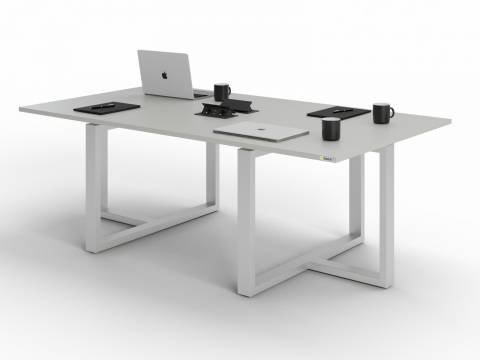 Стол для переговоров SP-3 с розетками 1200х2400 мм