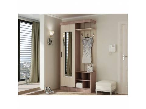 Прихожая купе Бриз ясень