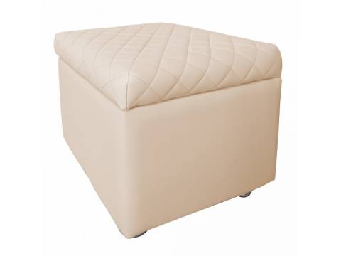 Пуф с крышкой Вега бежевый