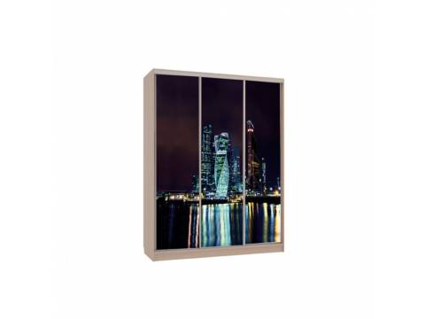 Шкаф-купе Бассо 7-600 07 дуб млечный