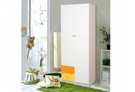 Шкаф 2-х дверный комбинированный Радуга