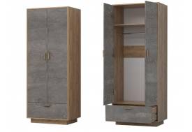 Шкаф Эго ШК-1 камень темный цоколь