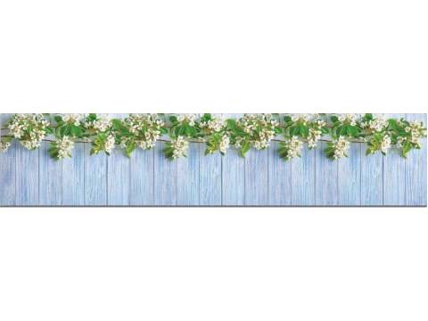 Фартук с фотопечатью Голубой забор SP163