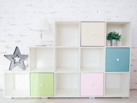 Стеллаж В9 лесенка