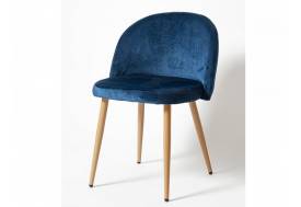 Стул UDC 7003 опоры бук, синий