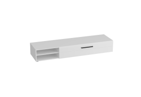 Тумба 1750 Кёльн Белый Аляска/ Белый глянец