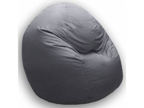 Кресло-мешок Капля XXXL серый