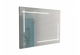 Зеркало Рэй Ray 70 black с подсветкой Sansa